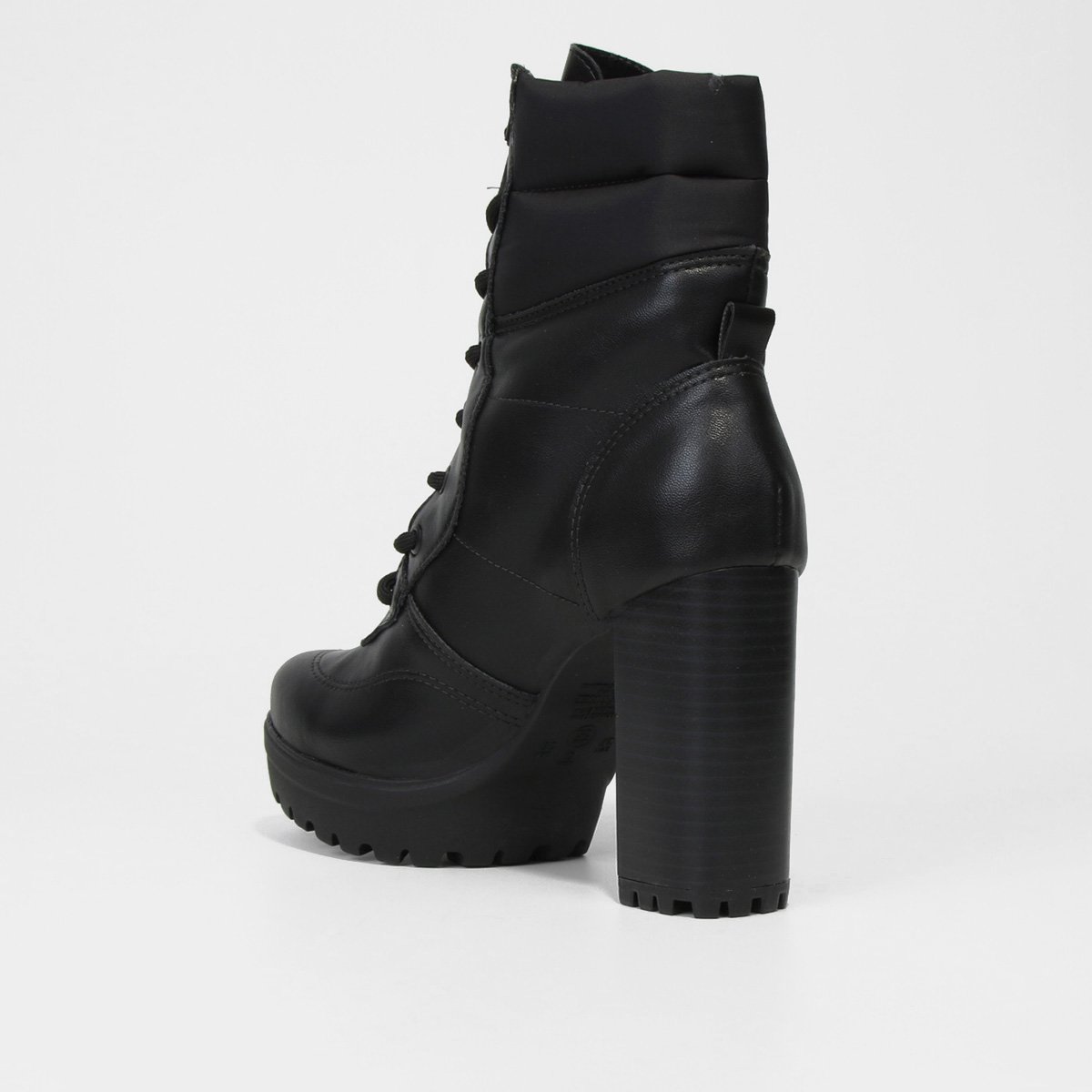 Bota Coturno Cano Médio Via Marte Tratorada - Tam: 38 - 3