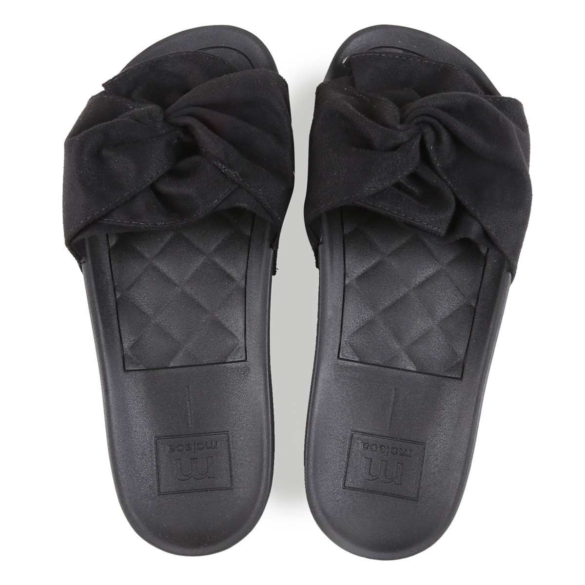 Chinelo Moleca Slide Com Laço Feminino