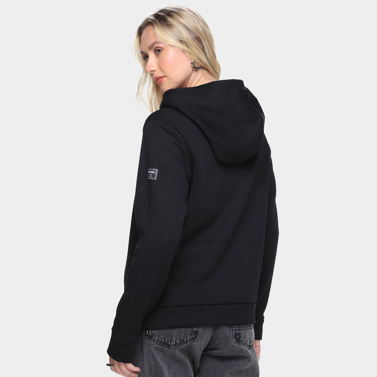 Moletom Riu Kiu Lovers C/ Capuz Feminino