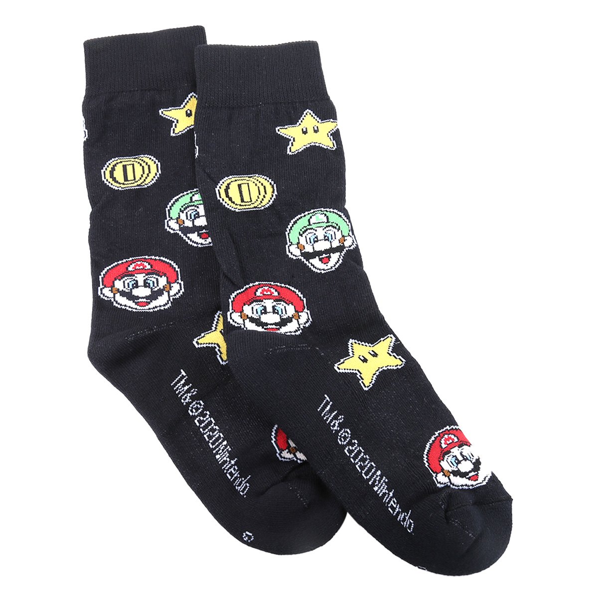 Meia Infantil Cano Alto Lupo Mario Bros Masculina