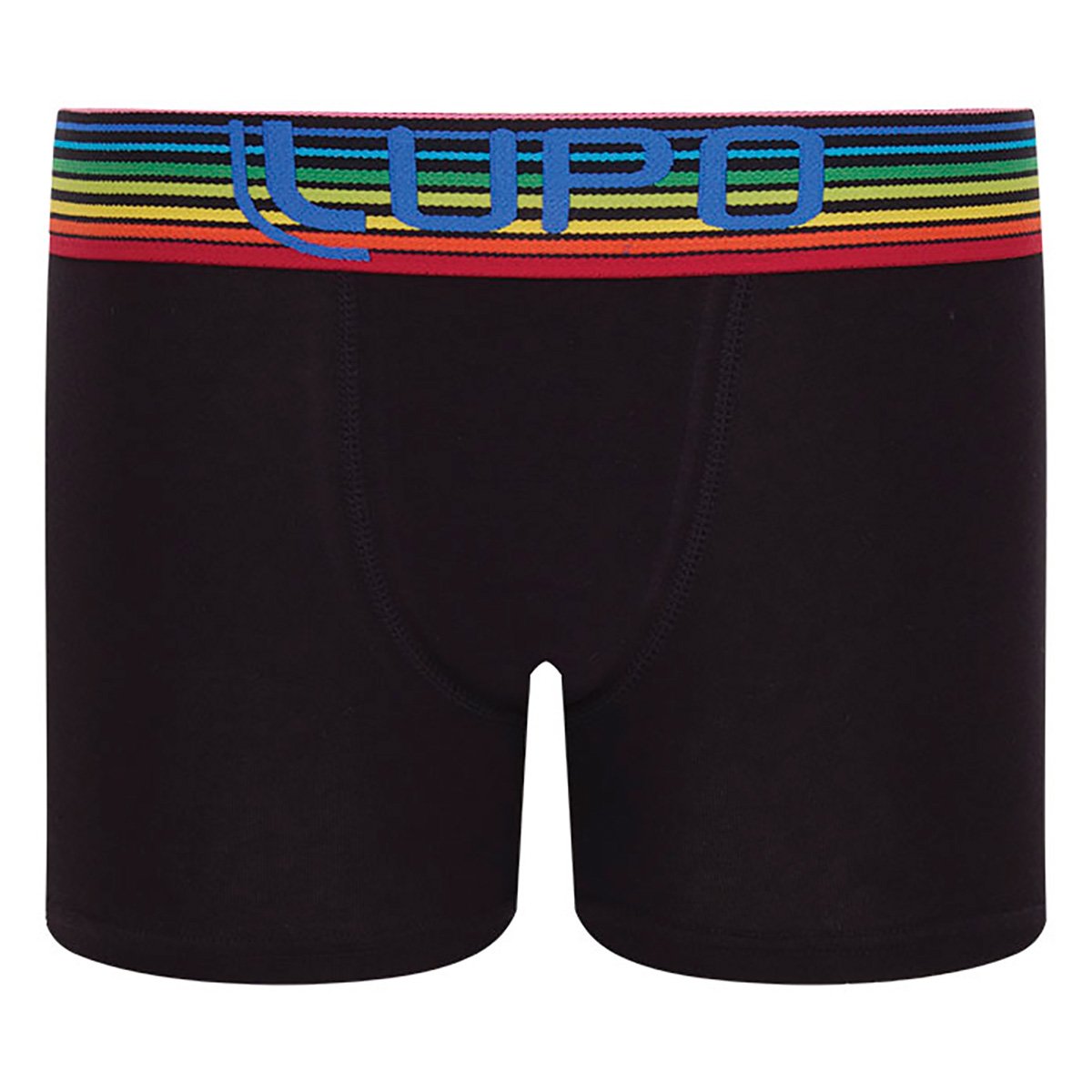 Cueca Boxer Infantil Lupo Listras Masculina