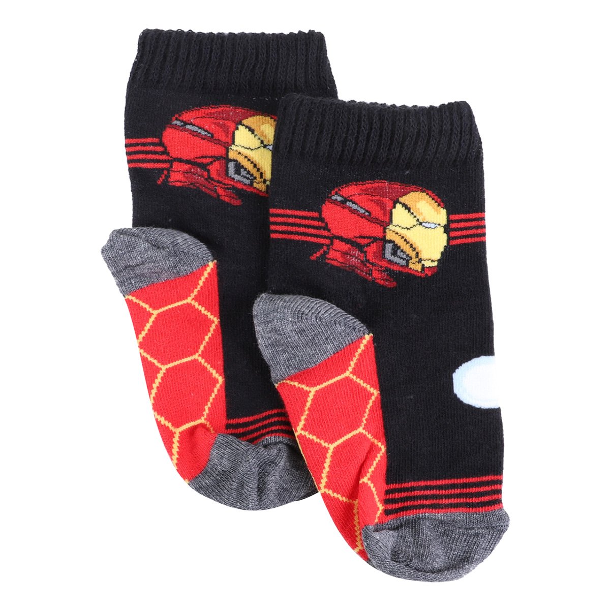 Meia Infantil Lupo Cano Médio Marvel Vingadores Masculina