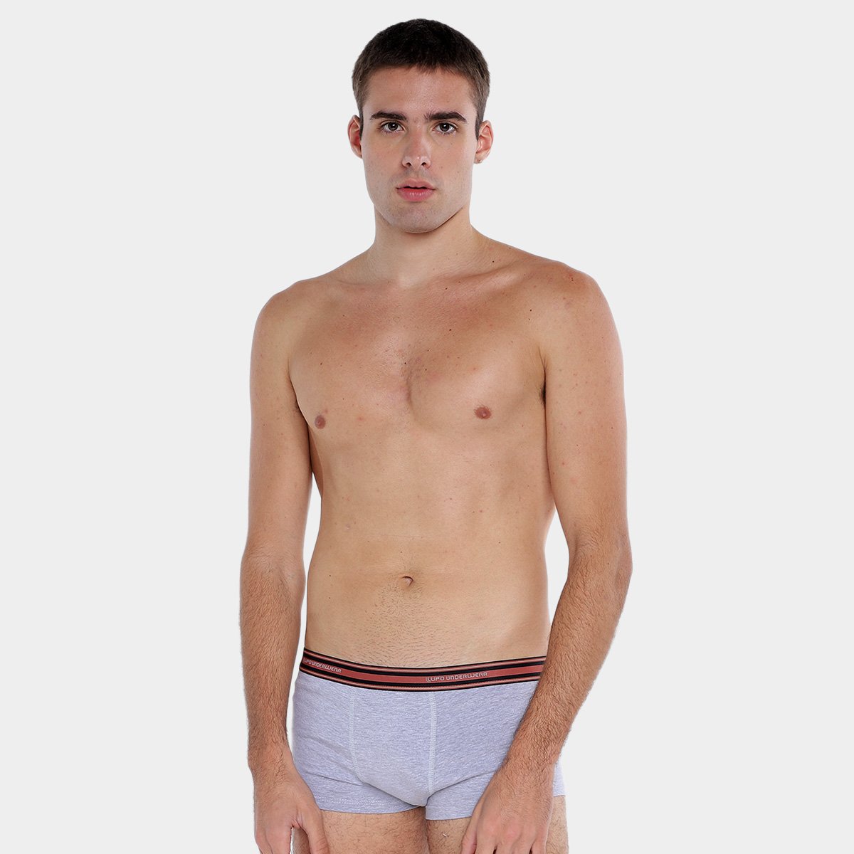 Kit Cueca Sunga Lupo Algodão 4 Peças - Tam: P - 3