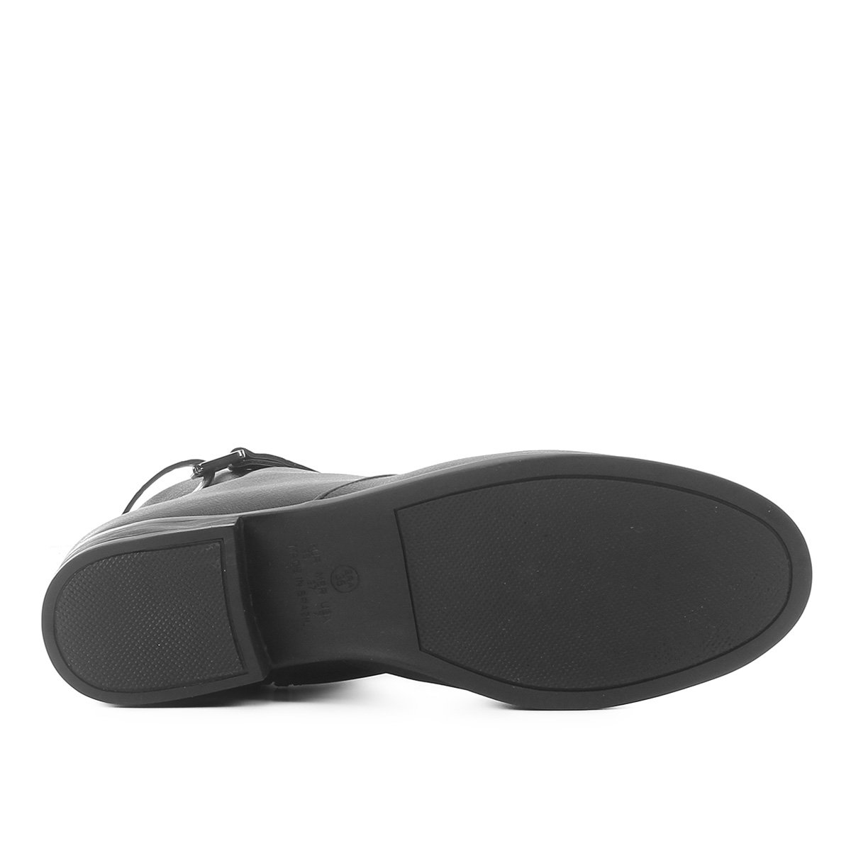 Bota Cano Curto Look Fashion Detalhe Croco Feminina - Tam: 34 - 5
