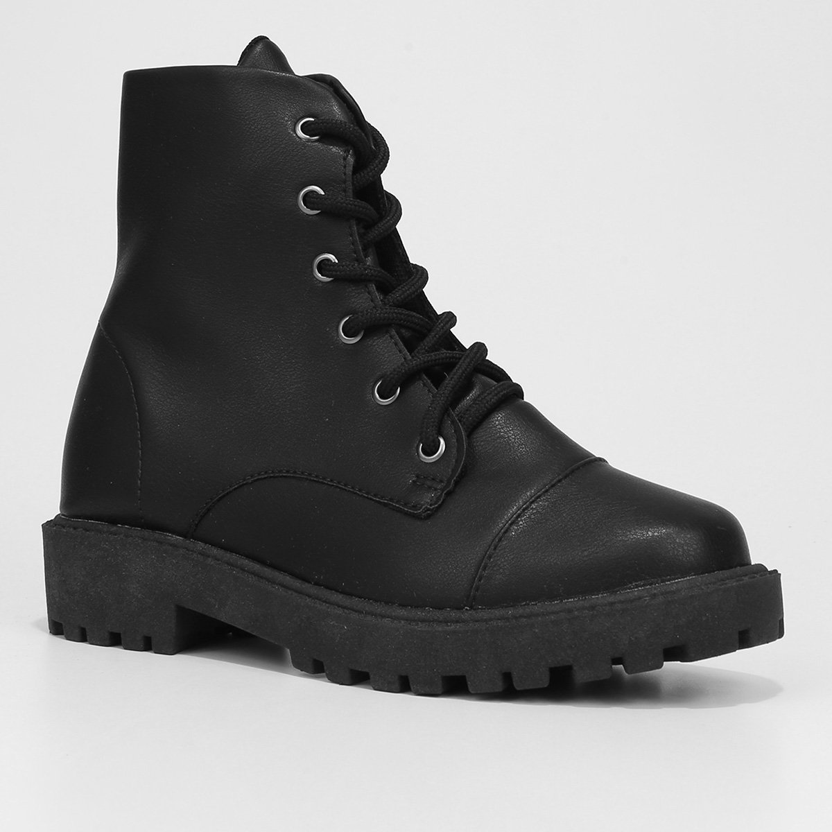 Bota Coturno Look Fashion Cano Médio Feminina - Tam: 39 - 2