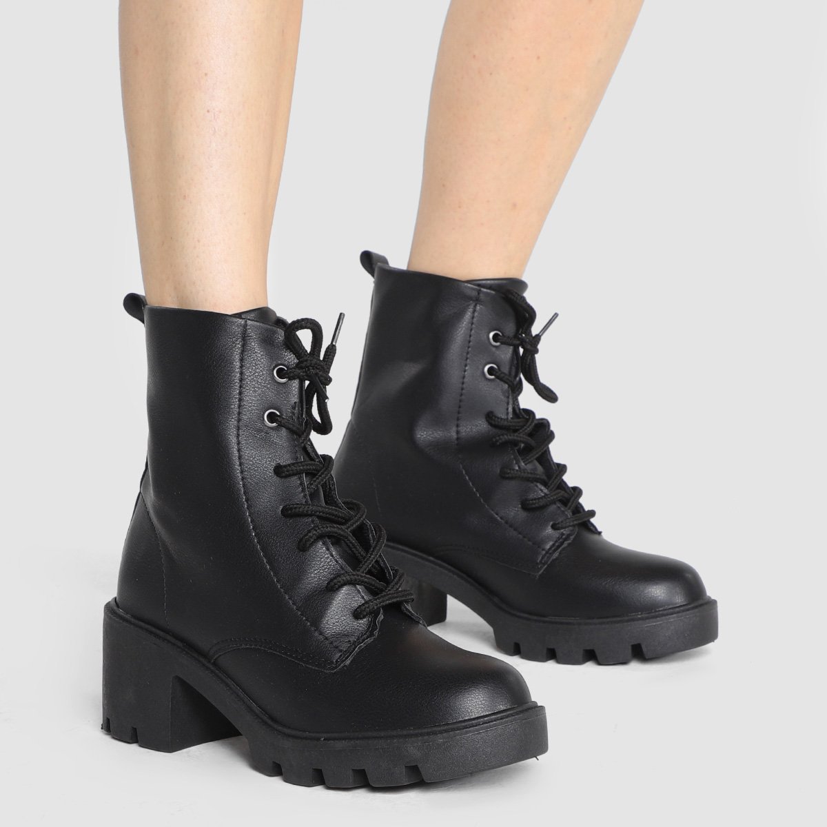 Bota Coturno Look Fashion Cano Médio Feminina - Tam: 39 - 1