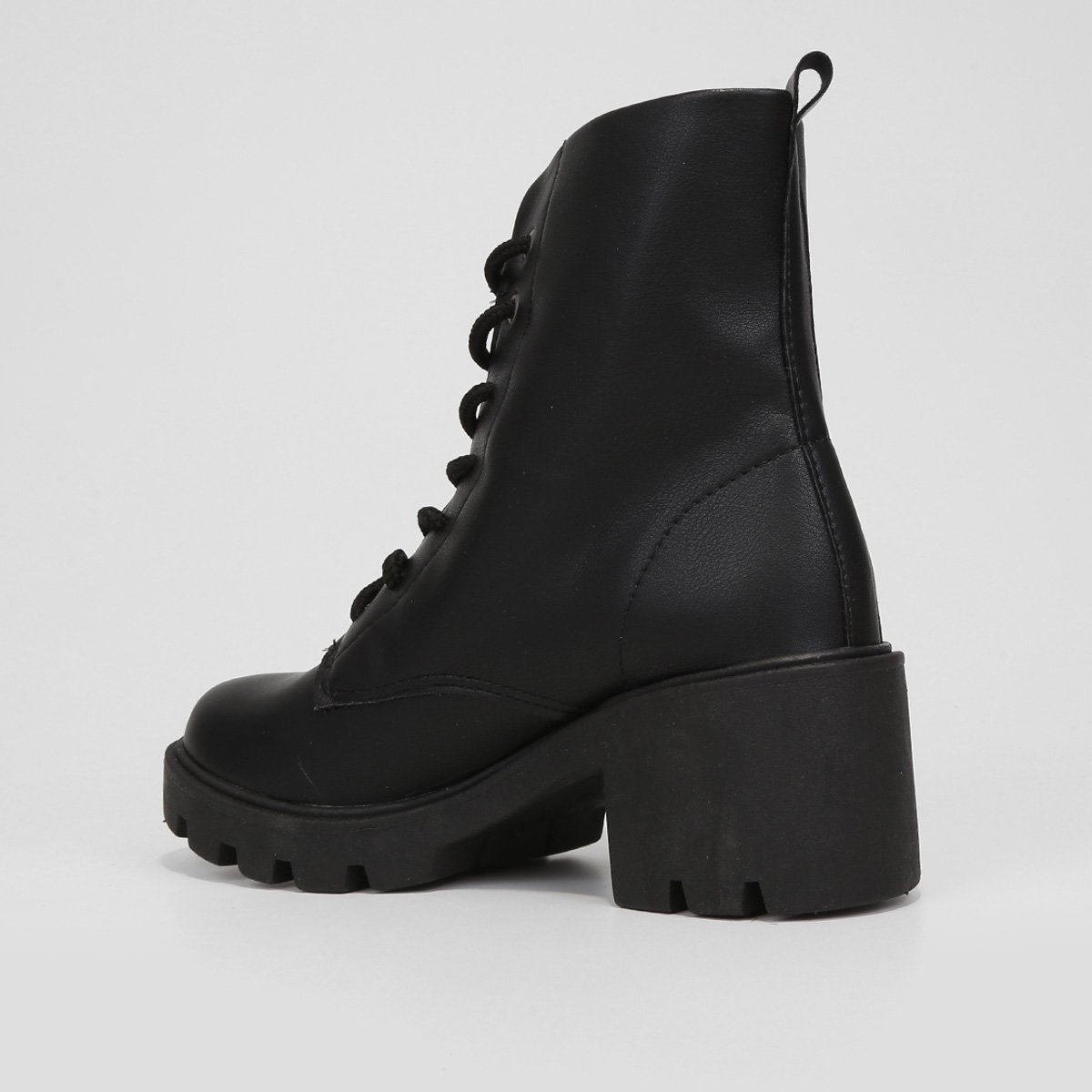 Bota Coturno Look Fashion Cano Médio Feminina - Tam: 39 - 4