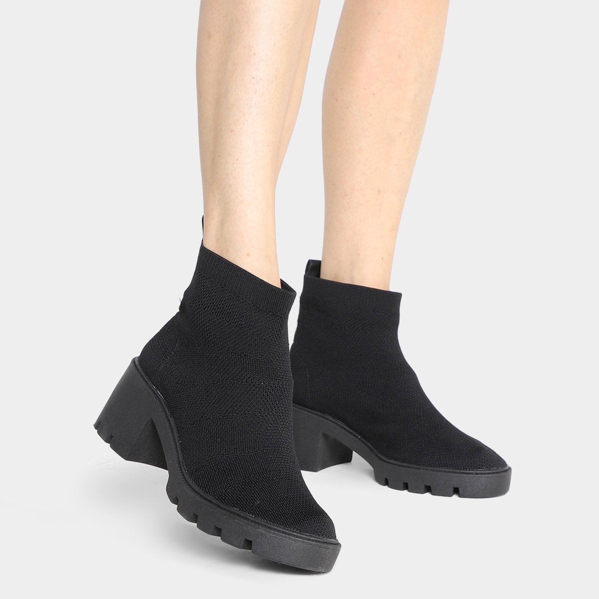 Bota Look Fashion Cano Médio Feminina - Tam: 38 - 1