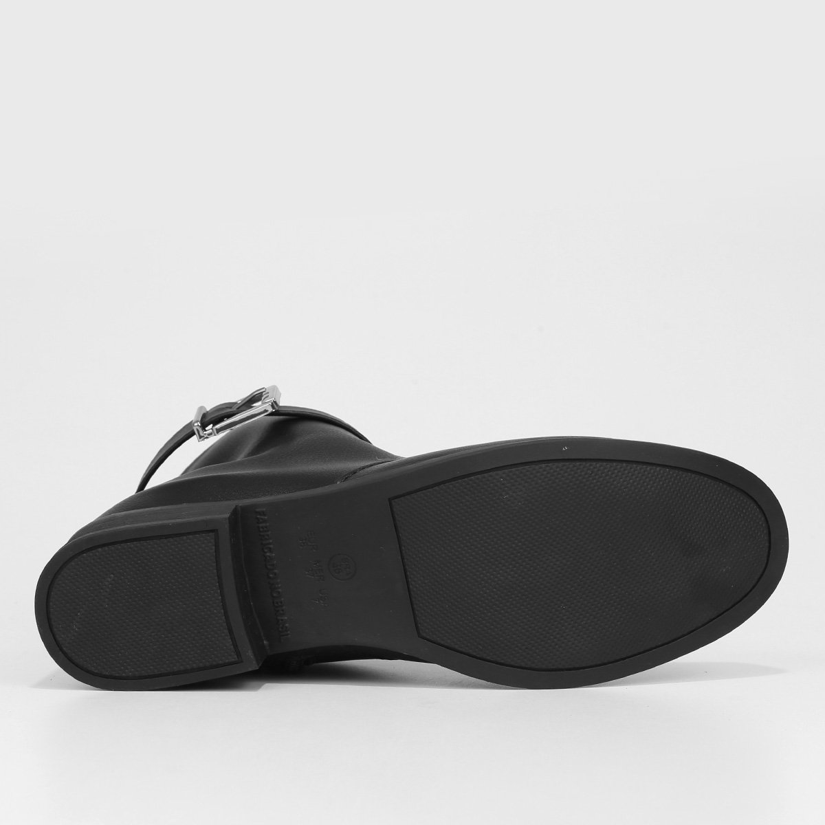 Bota Cano Baixo Look Fashion Fivela Feminina - Tam: 37 - 5