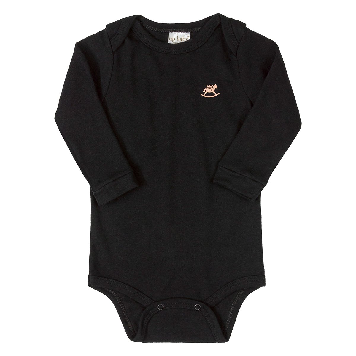 Body Bebê Up Baby Suedine Manga Longa