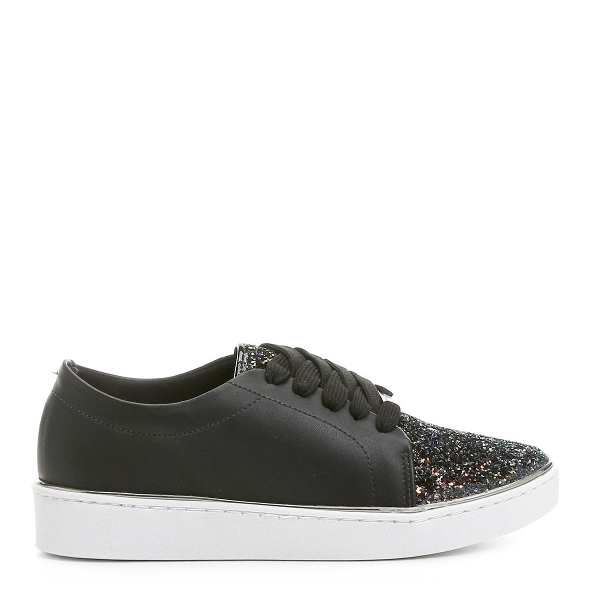 tenis vizzano glitter prata