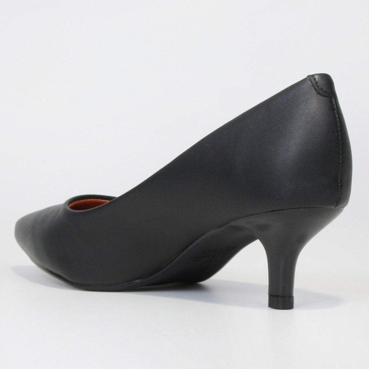 Scarpin Vizzano Salto Baixo Básico Bico Fino Feminino - Tam: 40 - 3