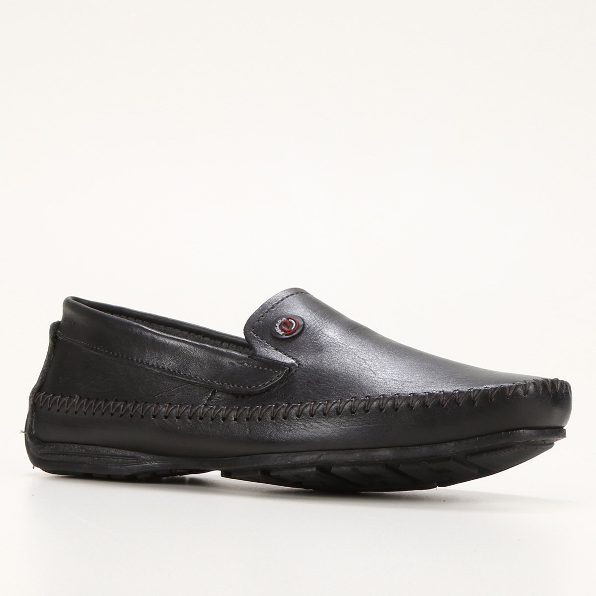 Mocassim Couro Pegada Anilina Masculino - Tam: 40 - 1
