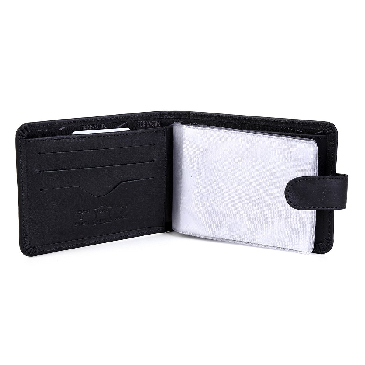 Carteira Couro Ferracini Memphis Masculina - 2