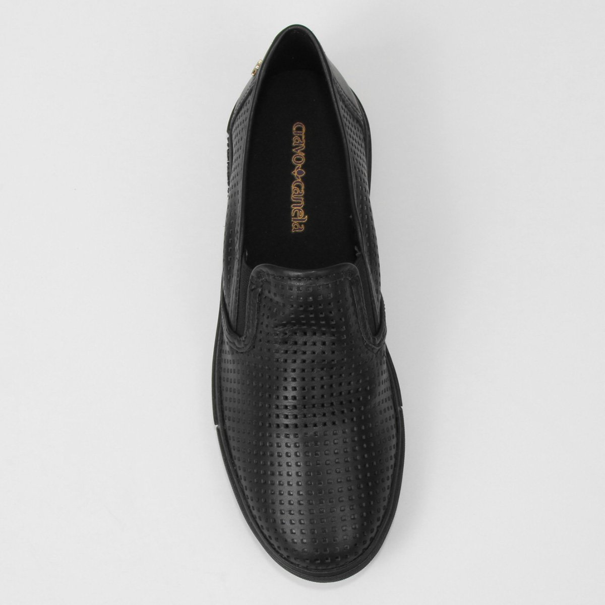 Tênis Couro Cravo & Canela Slip On Perfuros Feminino - Tam: 35 - 2