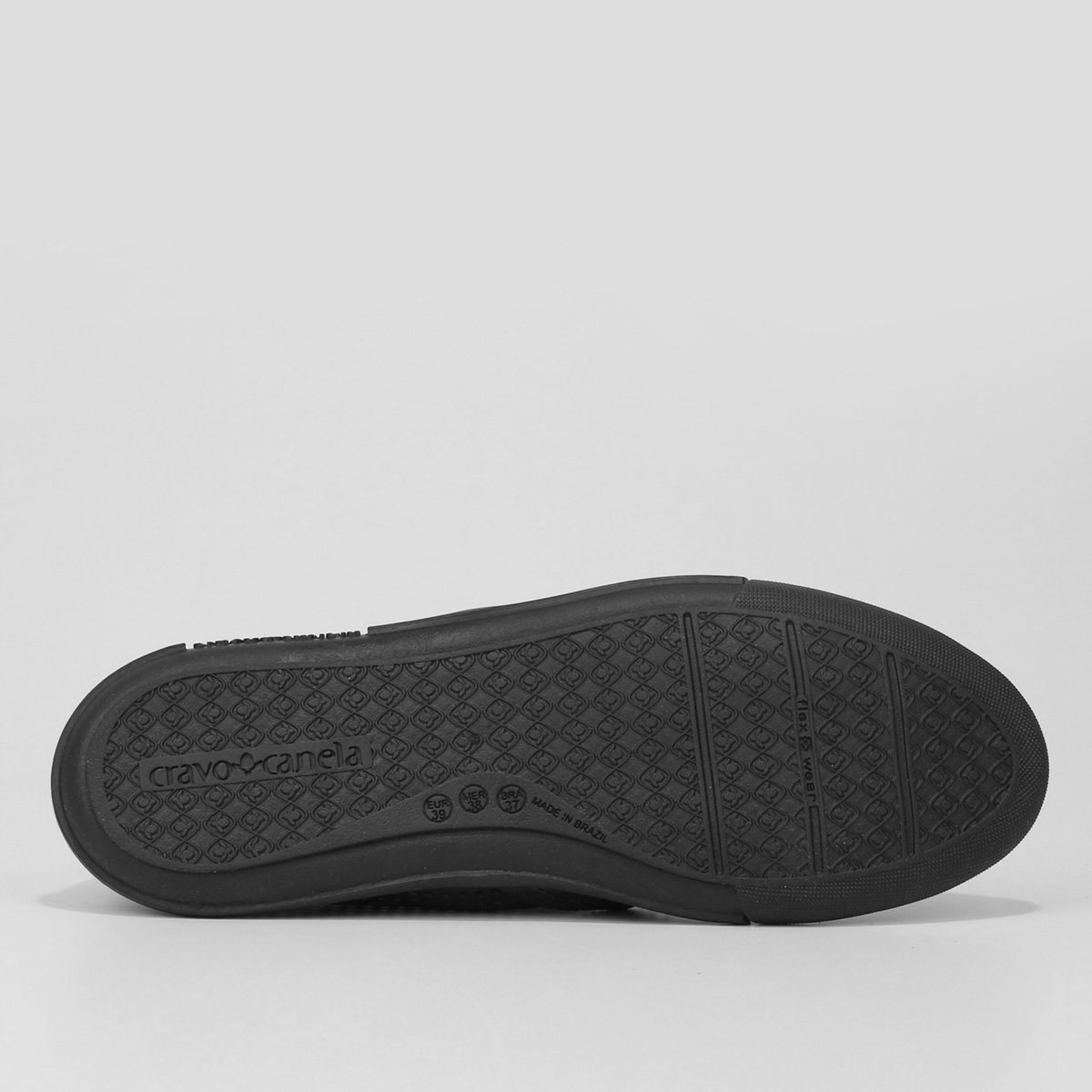 Tênis Couro Cravo & Canela Slip On Perfuros Feminino - Tam: 35 - 4