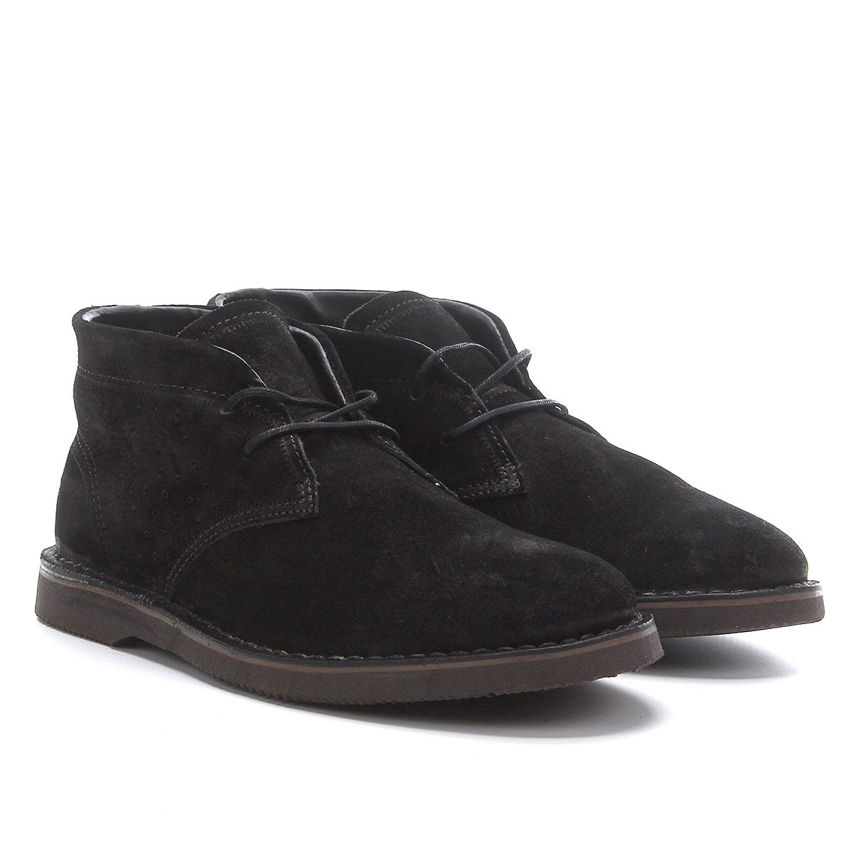 Sapato Casual Couro Kildare Filey Camurça Cano Médio Masculino