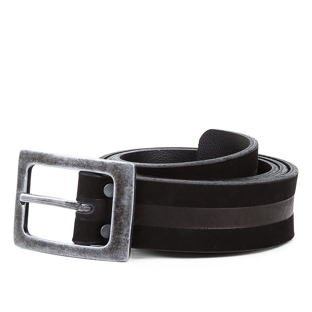 Cinto Couro Colcci Listra Baixo Relevo Masculino