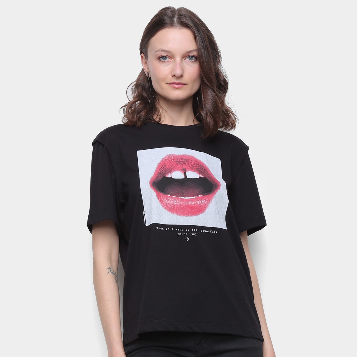 Camiseta Forum Básica Boca Feminina
