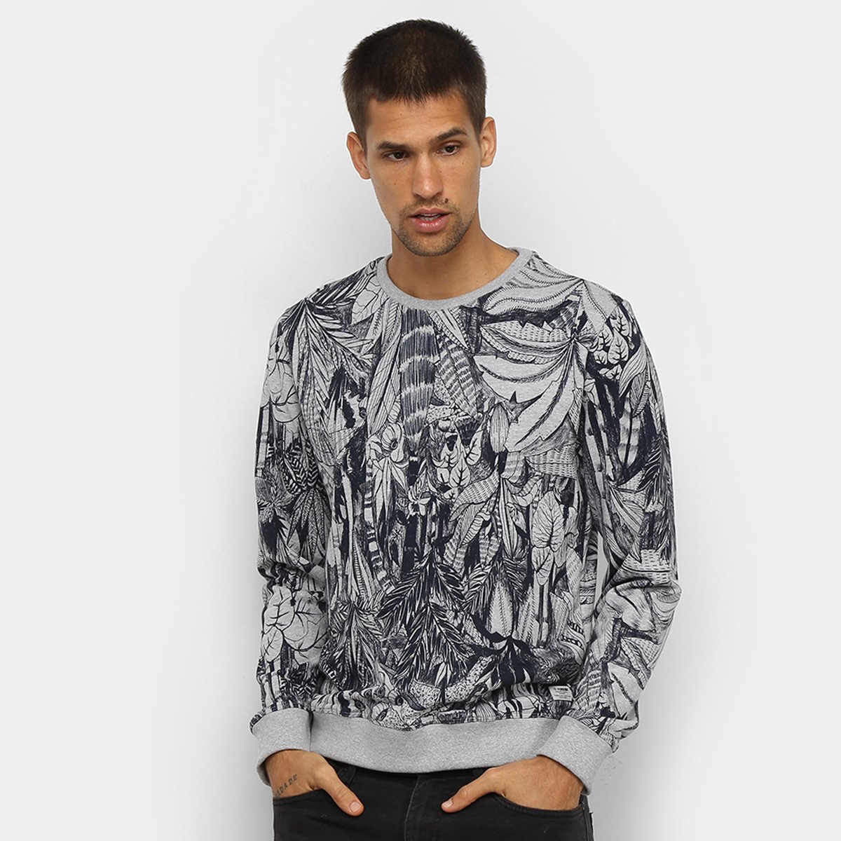 Moletom Forum Folhagens Masculino