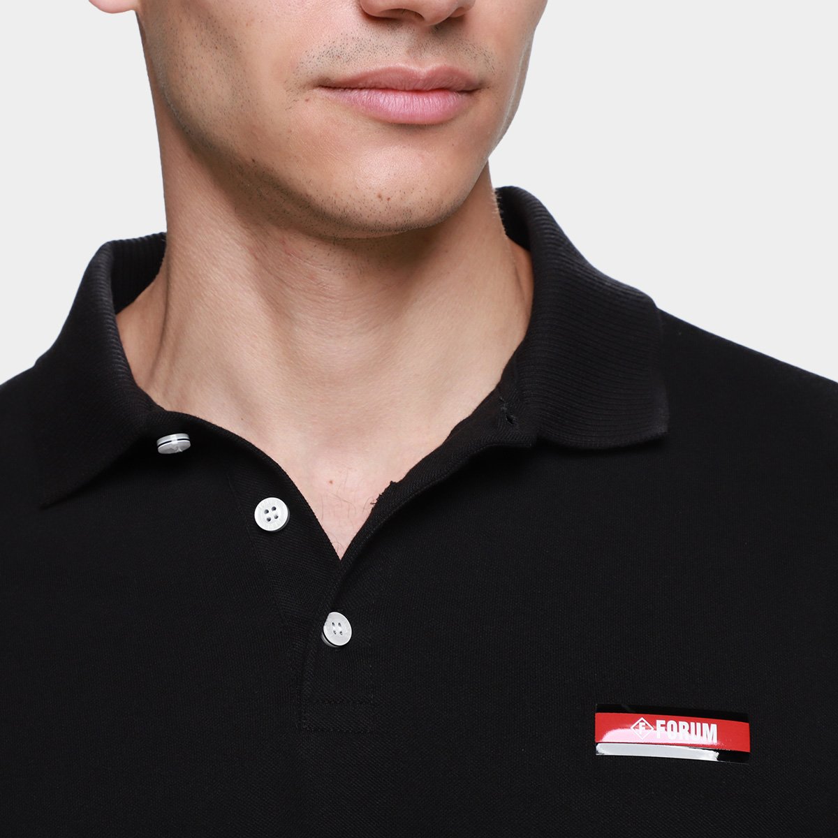 Camisa Polo Forum Casual III Masculina - Tam: P - 2