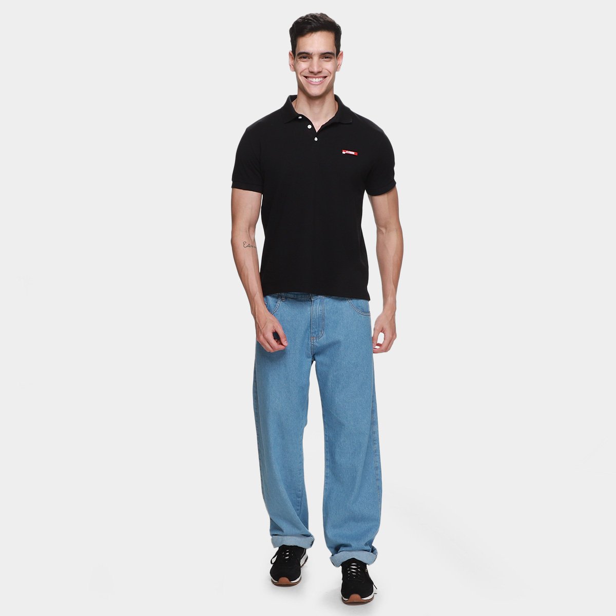 Camisa Polo Forum Casual III Masculina - Tam: P - 3