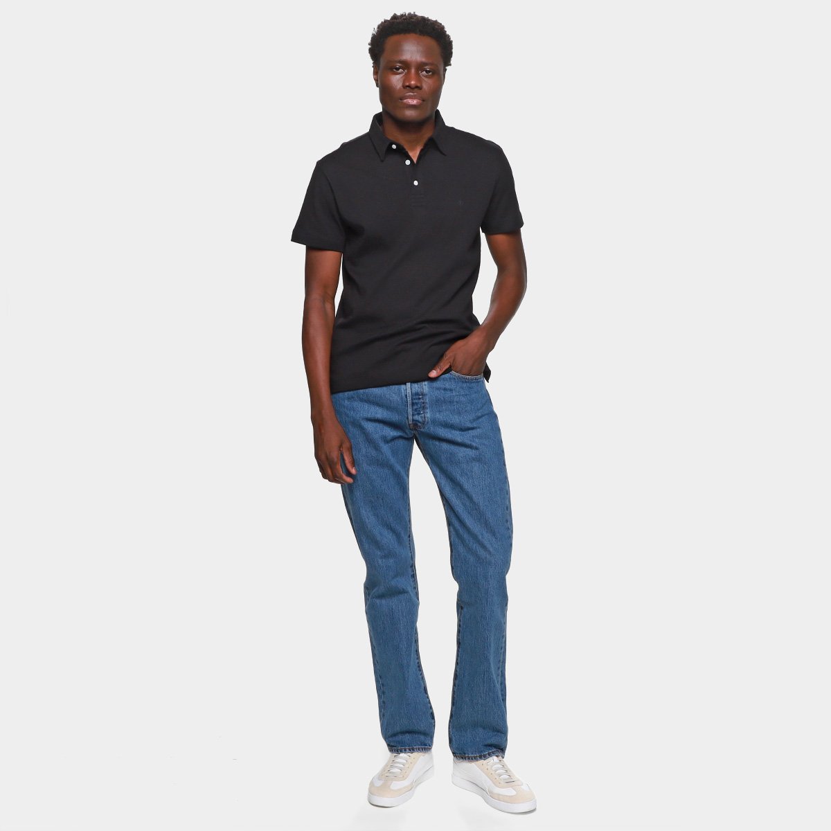 Camisa Polo Forum Casual Masculina - Tam: G - 4