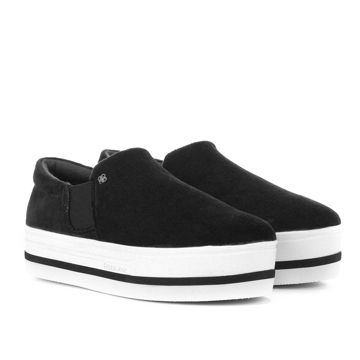 Slip On Petite Jolie Lupita Tecido Feminino