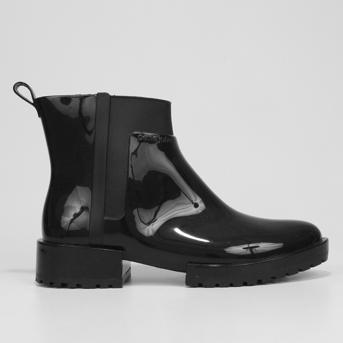 Bota Cano Curto Petite Jolie Tratorada Feminina