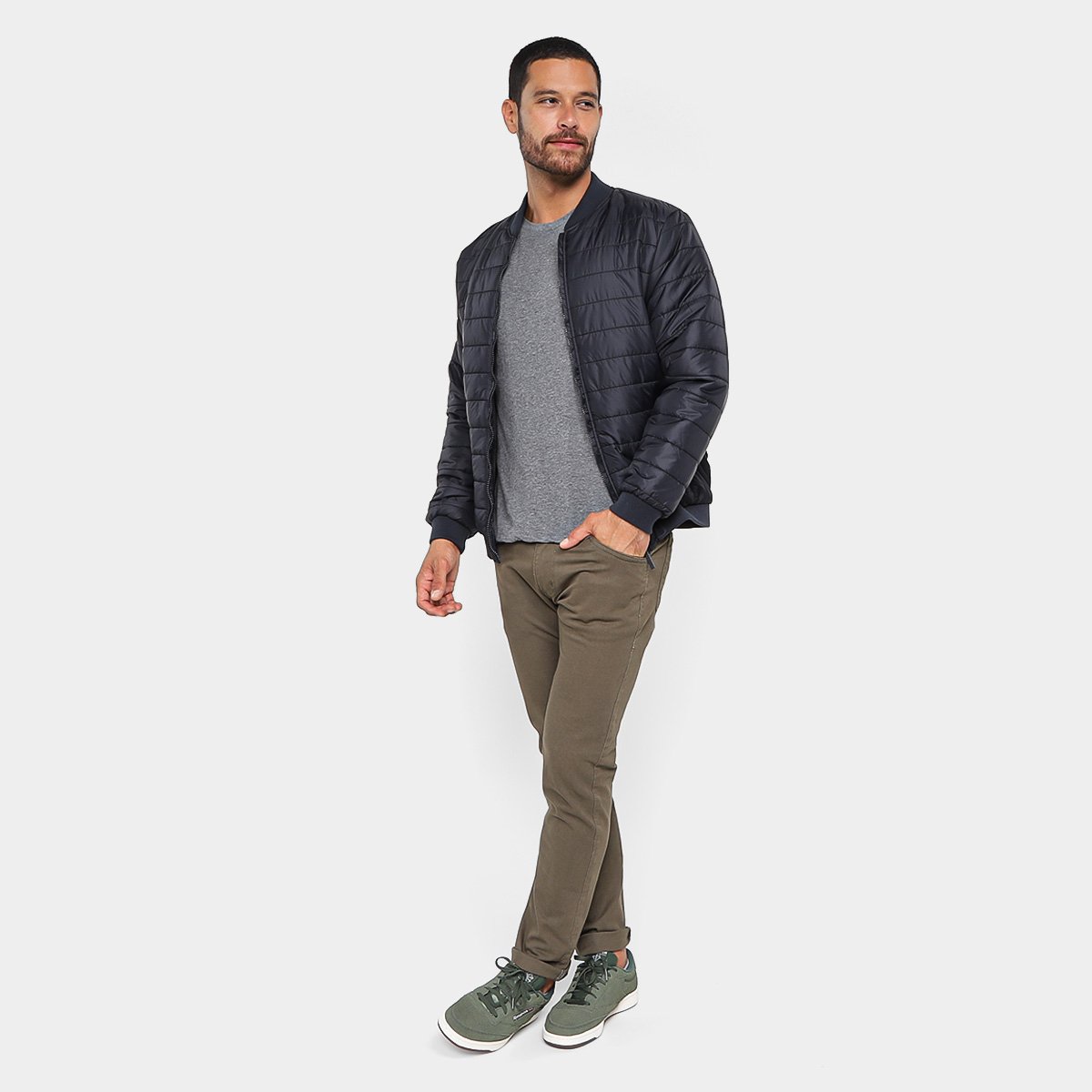 Jaqueta Broken Rules Nylon Masculina - Tam: P - 3