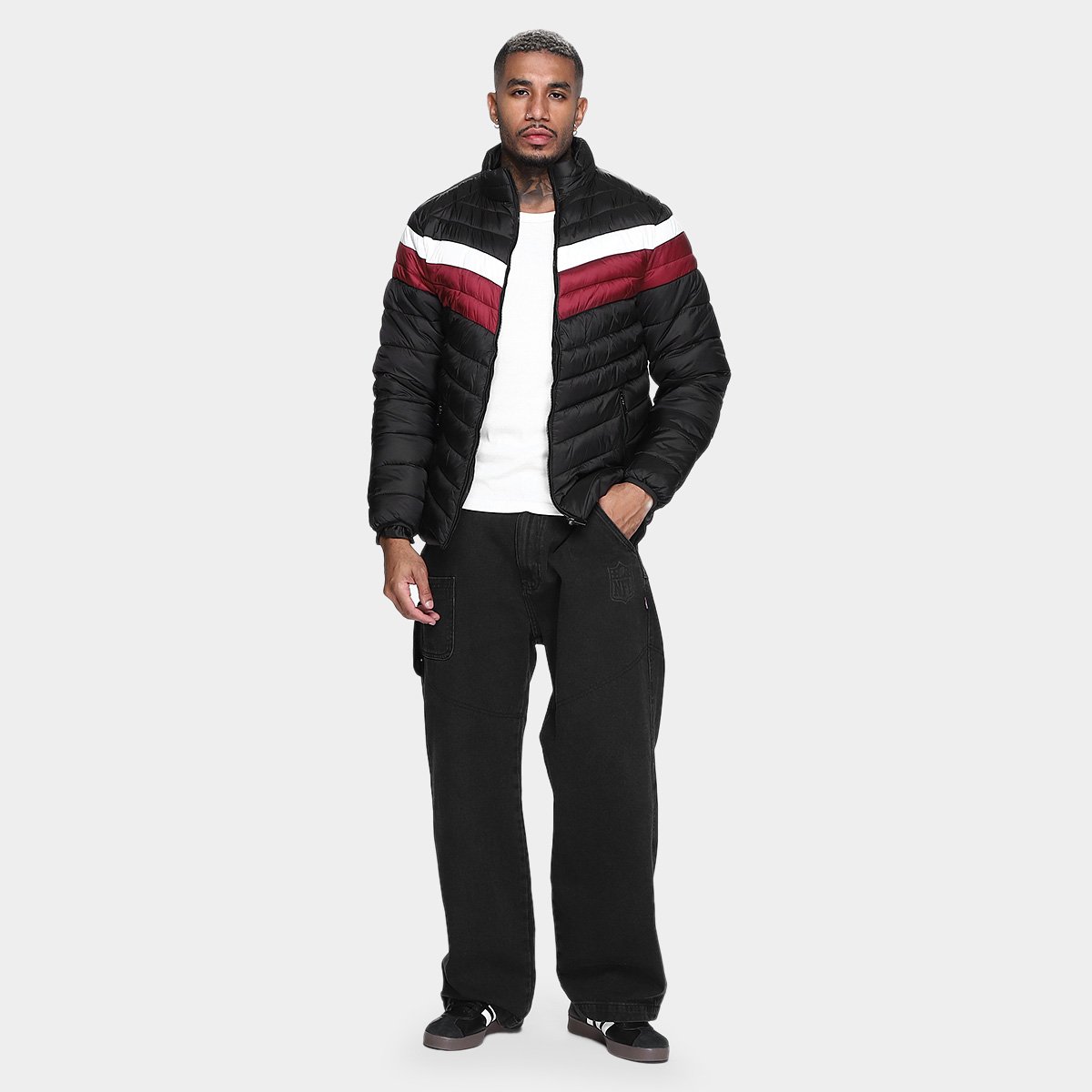 Jaqueta Broken Rules Nylon Masculina - Tam: P - 3