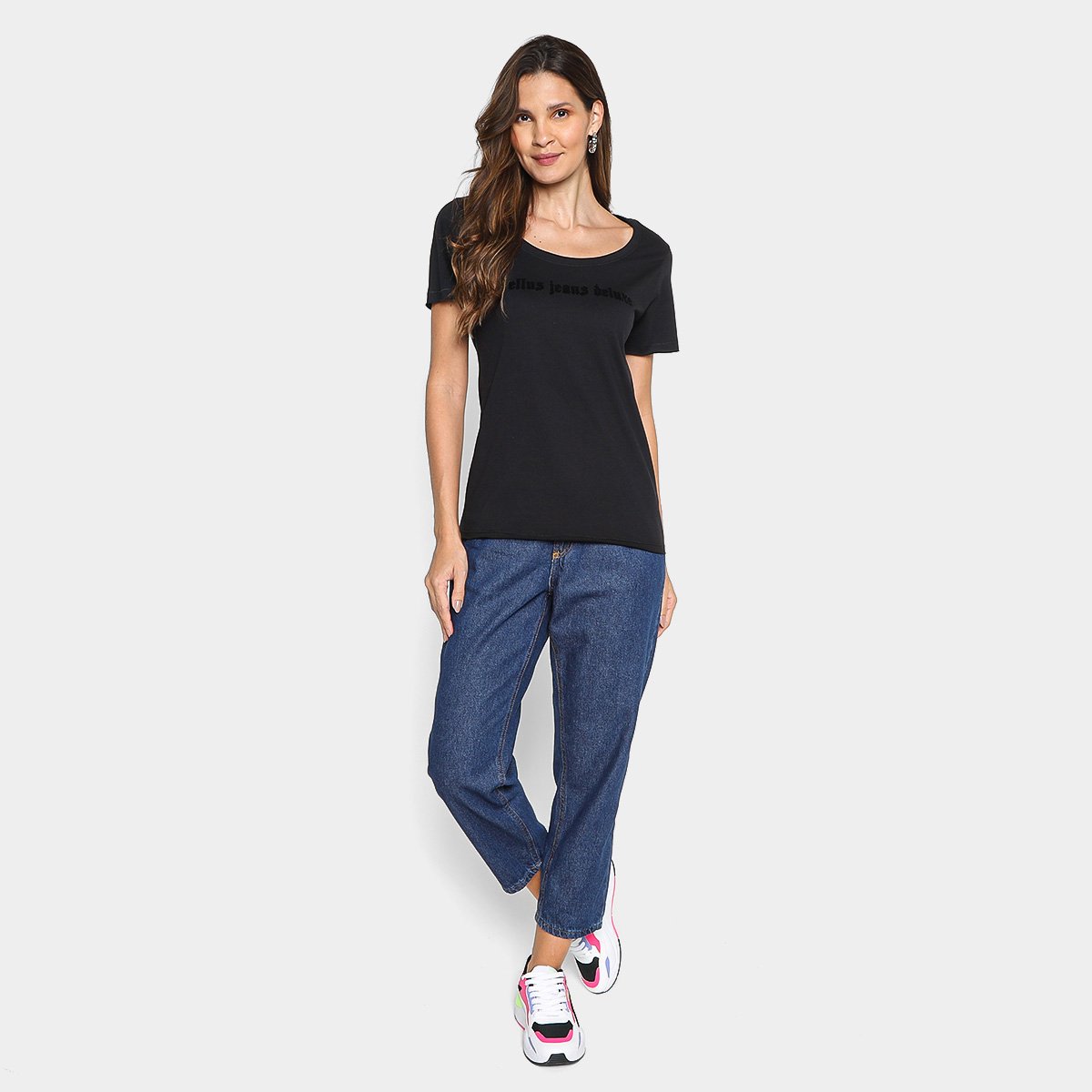 Camiseta Ellus Jeans Deluxe Barcelona Feminina - Tam: M - 3