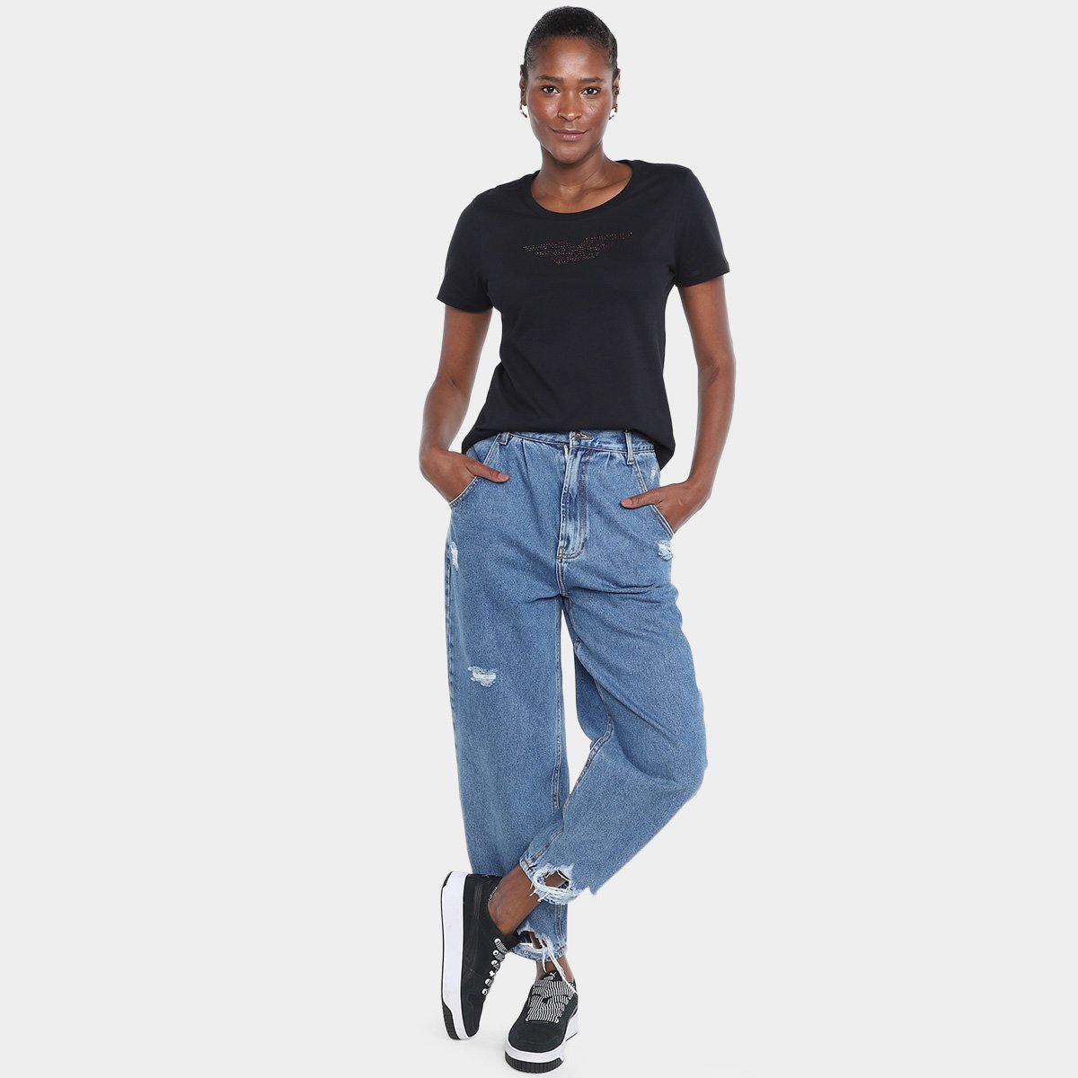 Camiseta Ellus Barcelona Easa Hotfix Feminina - Tam: M - 3