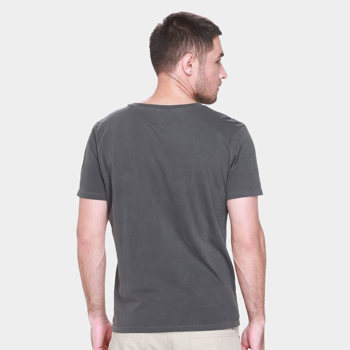 Camiseta Ellus Washed Lynx Classic Masculina - Tam: M - 1