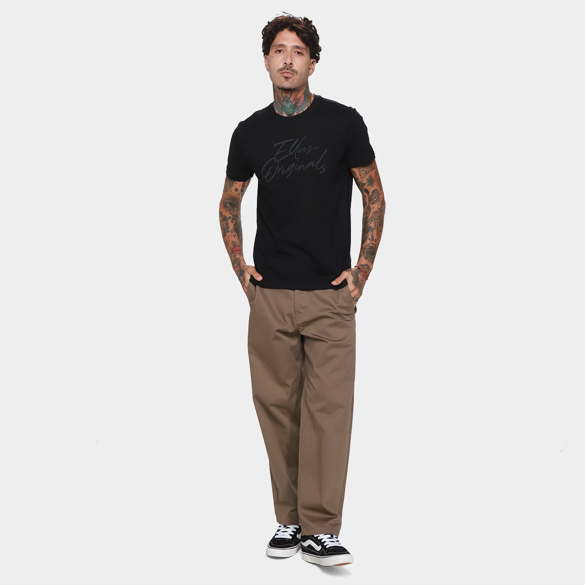 Camiseta Ellus Casual Masculina - Tam: GG - 3