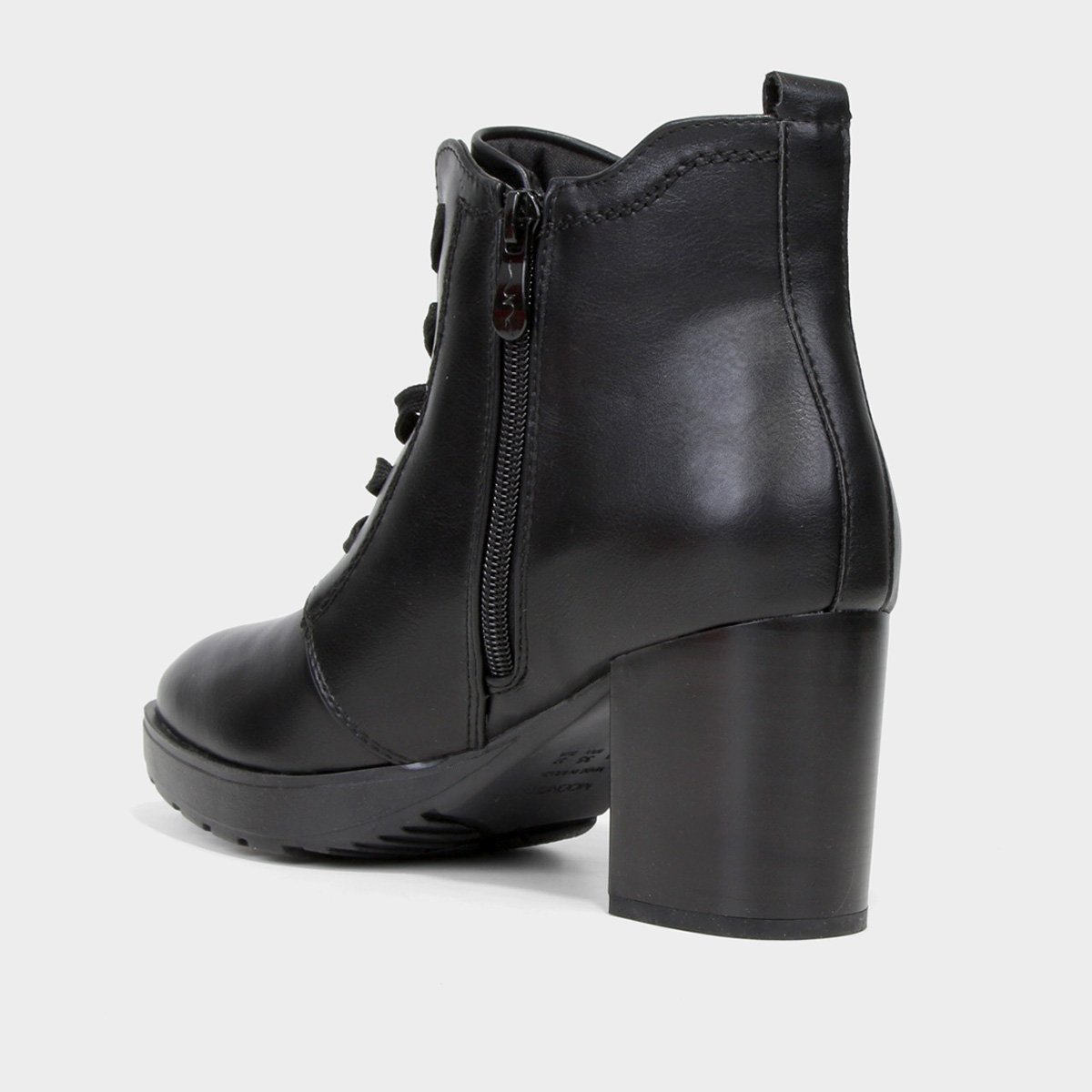 Bota Chelsea Mooncity Cano Curto Brilho Feminina - Tam: 36 - 4