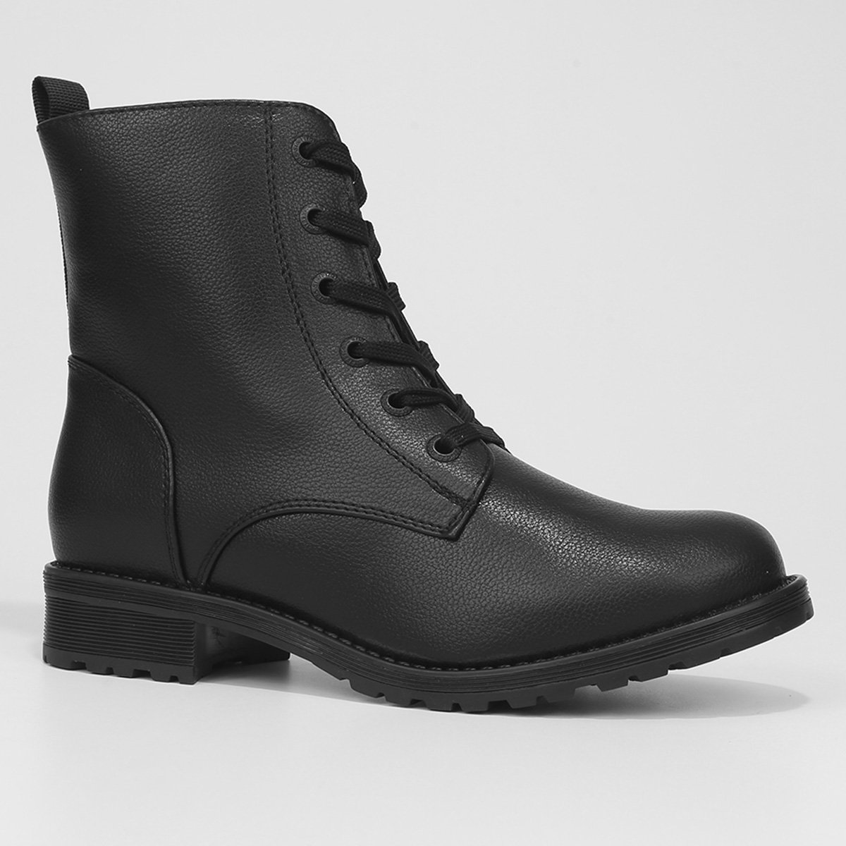 Bota Coturno Cano Curto Mooncity Básico Feminino - Tam: 35 - 2