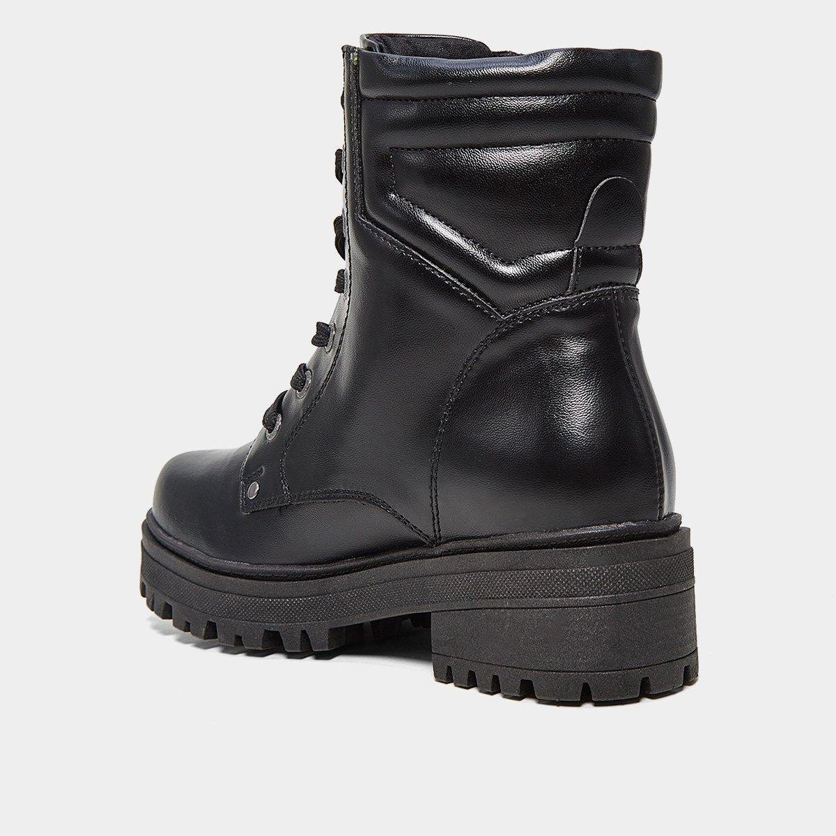 Bota Coturno Mooncity Cano Médio Feminina - Tam: 39 - 2