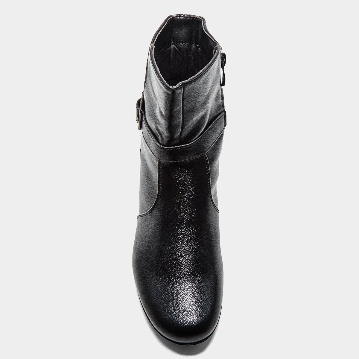 Bota Mooncity Fivela Lateral Cano Médio Feminina - Tam: 35 - 3