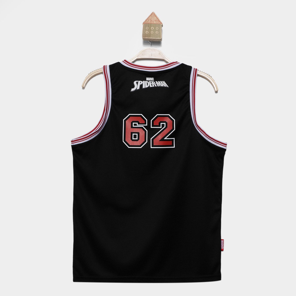 Regata Infantil Mooncity Marvel Aranha Menino - Tam: 14A - 1