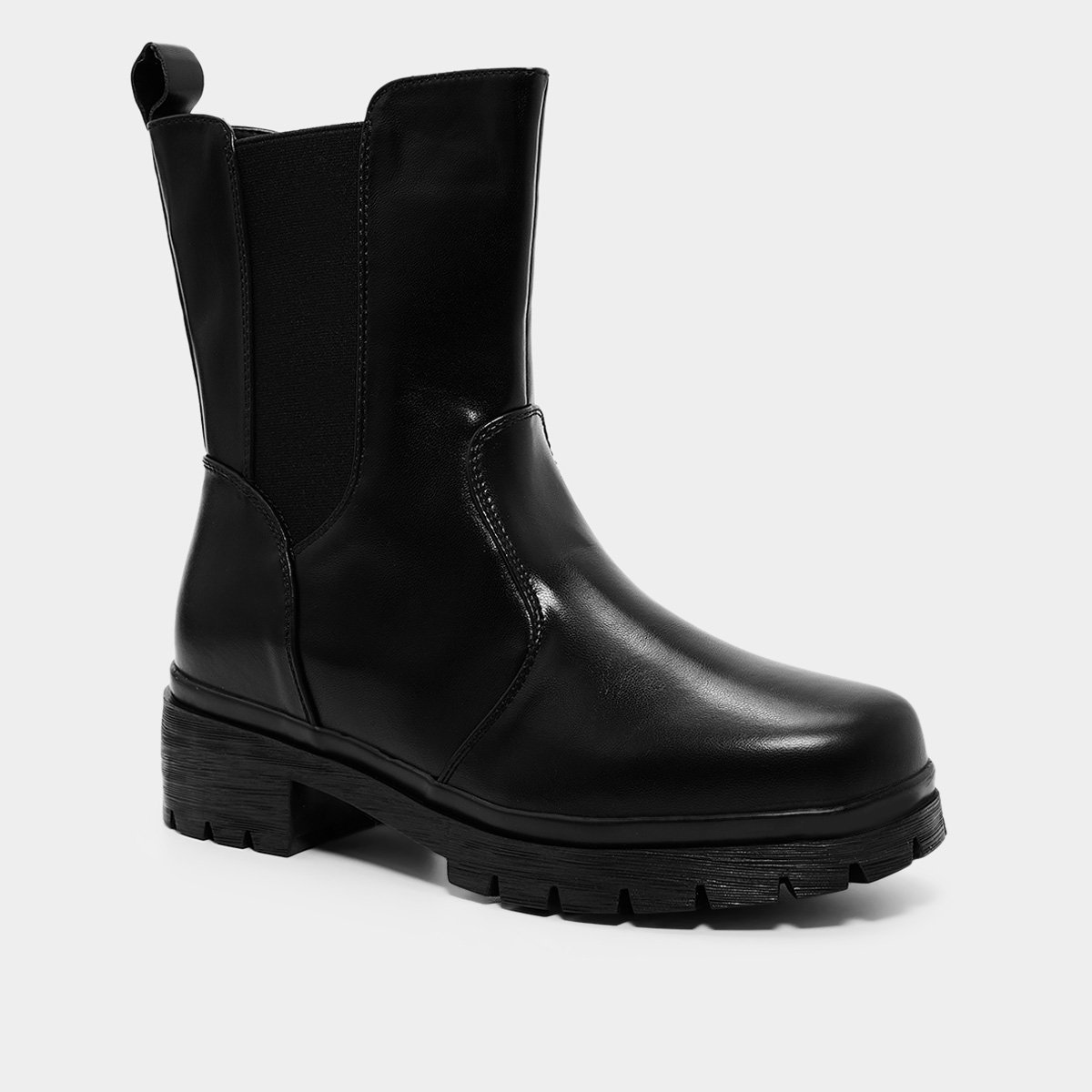 Bota Mooncity Montaria Cano Curto Feminina - Tam: 36 - 1