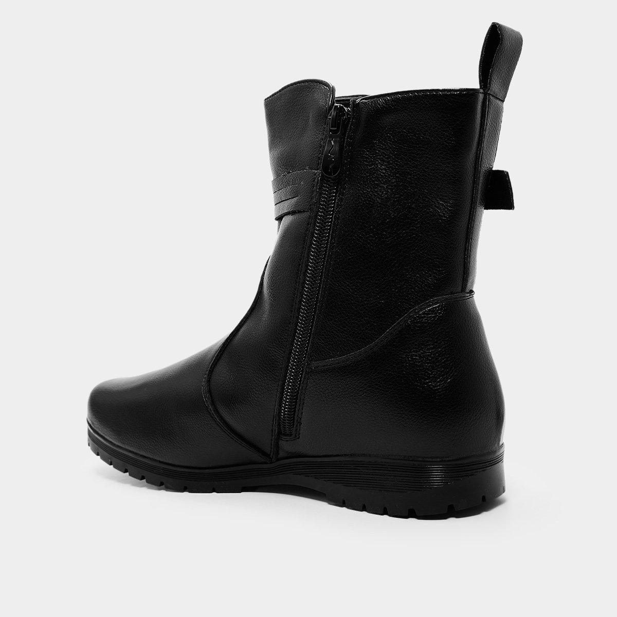 Bota Mooncity Rasteira Cano Curto  Feminina - Tam: 35 - 2