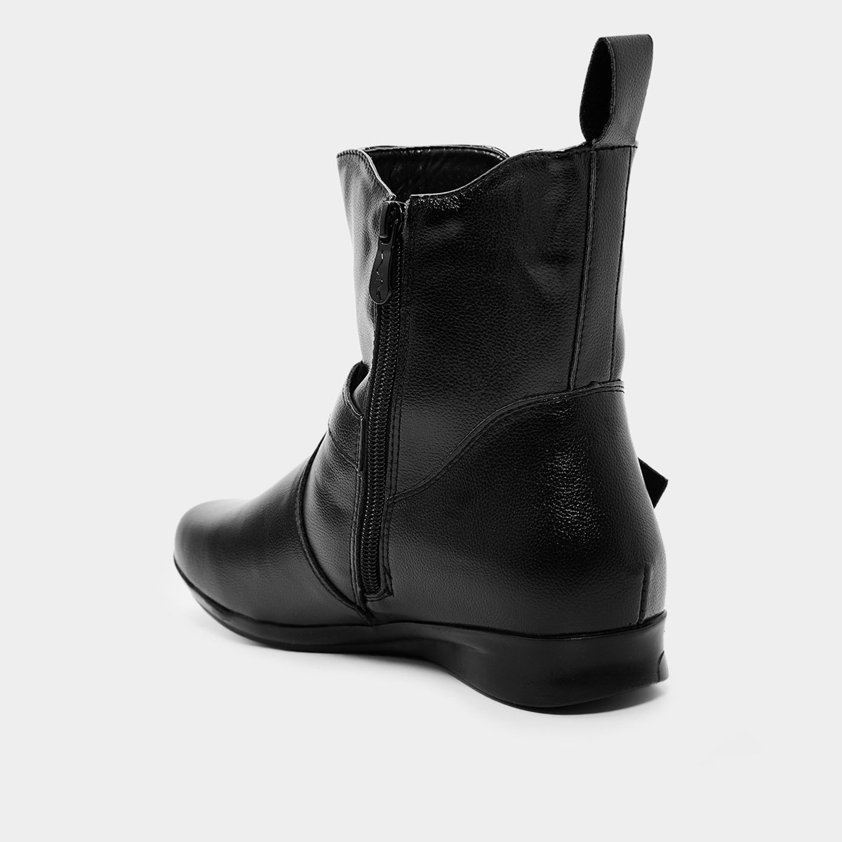 Bota Mooncity Rasteira Cano Curto Feminina - Tam: 37 - 2