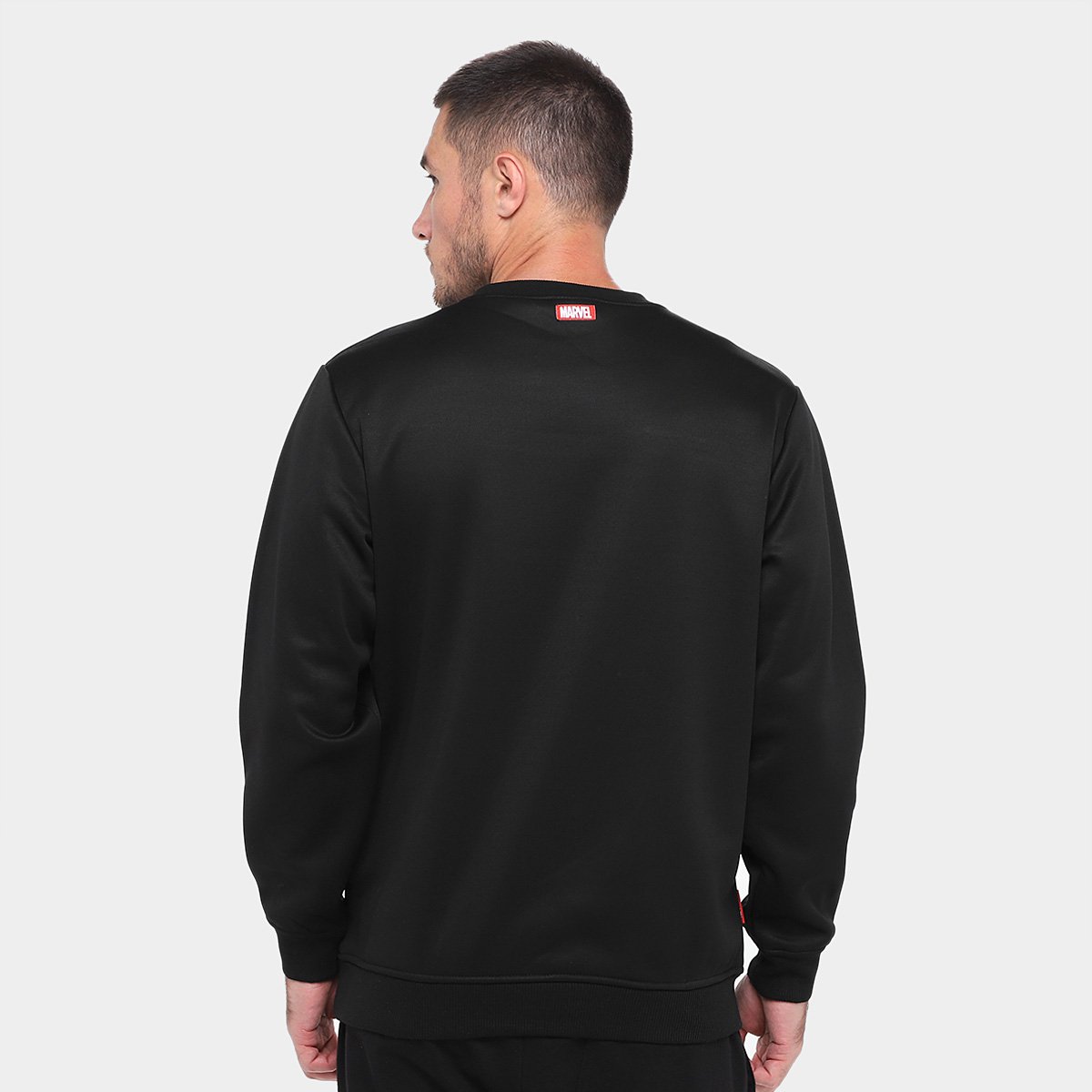 Moletom Mooncity Marvel Bordado Masculino - Tam: P - 1