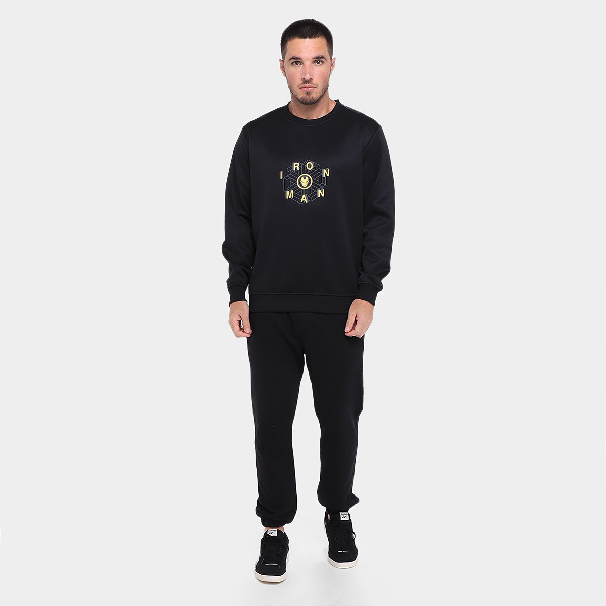 Moletom Mooncity Homem de Ferro Masculino - Tam: P - 3