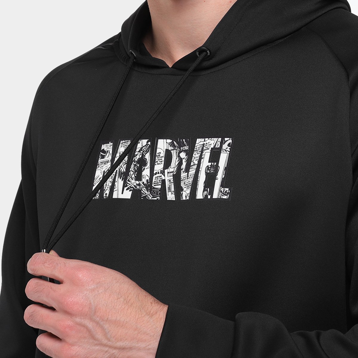 Moletom Mooncity Marvel Masculino - Tam: P - 2