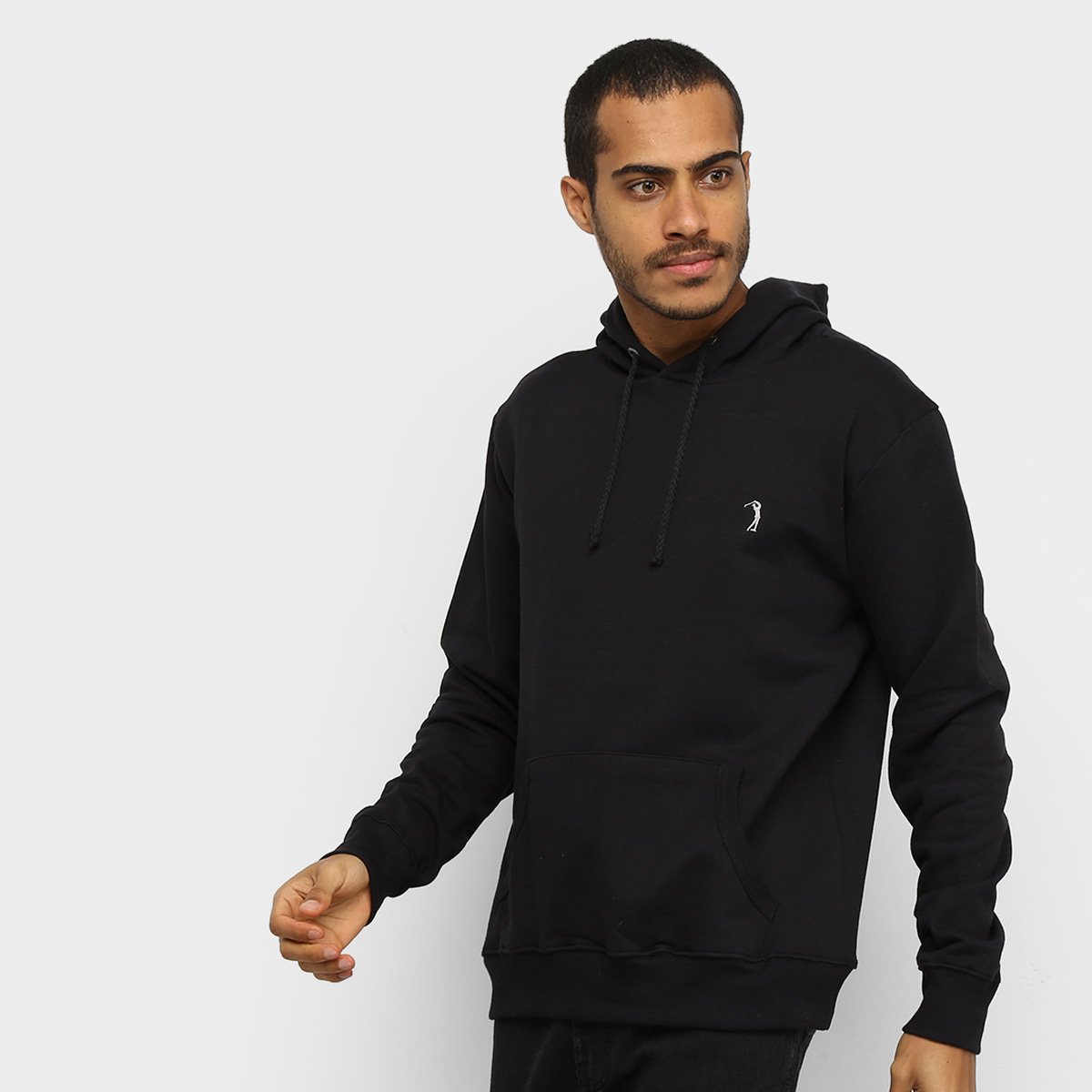 Moletom Aleatory Básico Com Capuz Masculino