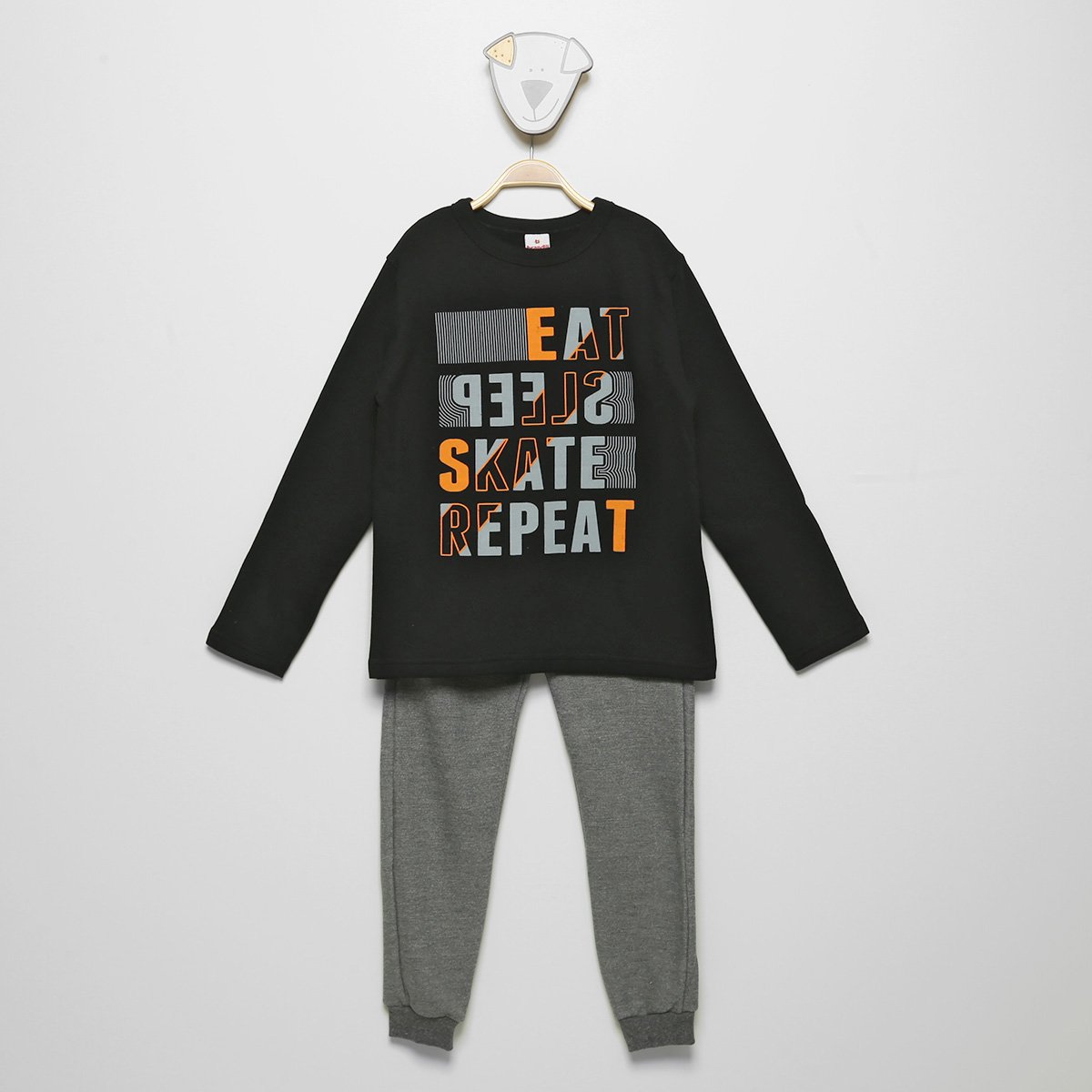 Conjunto Infantil Brandili Skate Masculino