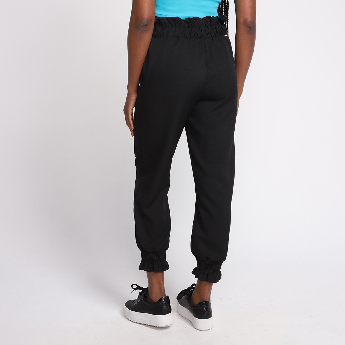 Calça Lança Perfume Slouchy Cintura Alta Feminina - Tam: P - 1