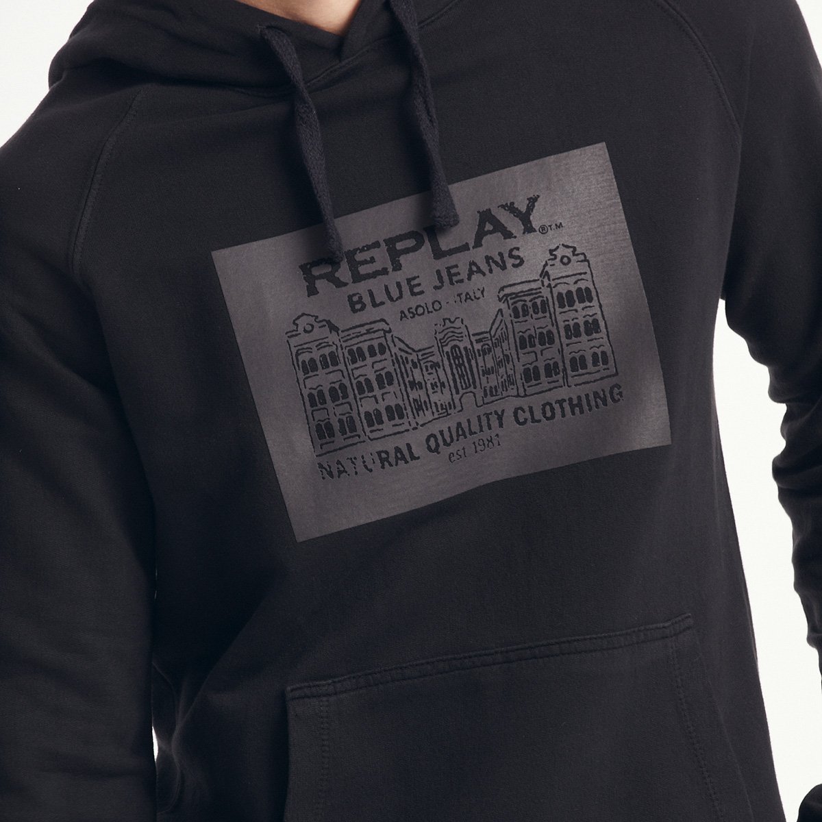 Moletom Replay C/ Capuz Masculino - Tam: P - 2